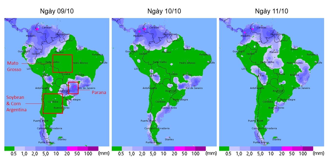 [Thời tiết] Thời tiết tại bang Mato Grosso hoàn toàn khô ráo trong hai ngày tới