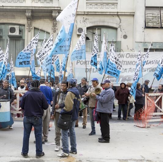 Argentina: Công nhân cảng dừng làm việc trong 24 giờ do không đạt được thỏa thuận